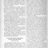2739 - Page 2372 - Partie Professionnelle. La prophylaxie de la tuberculose dans la marine. La prophylaxie de la tuberculose dans la marine de guerre / La lutte contre la tuberculose dans la marine marchande