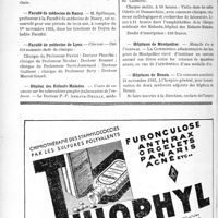 2765 - Page 2394-VIII - Dernières nouvelles. Faculté de médecine de Paris / Faculté de médecine de Nancy / Faculté de médecine de Lyon / Hôpital des Enfants-Malades / Hôpitaux de Montpellier / Hôpitaux de Rouen