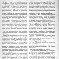 2782 - Page 2411 - Partie Scientifique. Travaux originaux. Bacille lépreux et polymorphisme microbien. « Les Cultures » de Vaudremer et M"e Brun, par R. Fasquelle. Interne des Hôpitaux de Paris