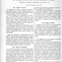 2785 - Page 2414 - Partie Scientifique. Travaux originaux. La clinique urologique au goût du jour. Un problème difficile à élucider : les rétentions d’urine chez l’individu adolescent et adulte, d’après les Docteurs Maisonnet et Delage. Leurs principales causes
