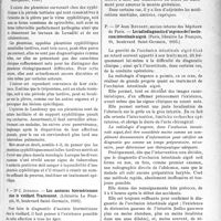 2792 - Page 2421 - Partie Scientifique. L’actualité scientifique. Les thèses. La pleurésie syphilitique essentielle tardive, par Dr Théophilidès, (Imprimerie de la Presse, Montpellier, 1935) / Les anémies biermériennes chez le vieillard. Traitement, par Dr G. Jonesco, (Librairie Le français, 1935) / Le radiodiagnostic d’urgence de l’occlusion intestinale aiguë, par Dr Jean Rousset, (Paris, librairie Le français, 1935)