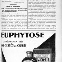 2814 - Page LIII-2443 - Correspondance. Le médecin qui ne se fait pas remplacer peut-il encourir une responsabilité ? / Baux et locations. Le propriétaire doit donner congé pour reprendre les locaux à l’expiration de la prorogation légale