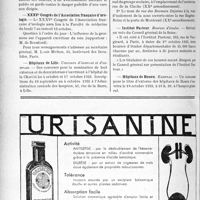 2829 - Page 2454-LVII - Dernières nouvelles. Hôpital Broussais / Académie de médecine / XXXVe Congrès de l’Association Française d’urologie / Hôpitaux de Lille / Le Congrès du Cinéma scientifique / Nouvelles rues de Paris / Institut Pasteur / Hôpitaux de Rouen