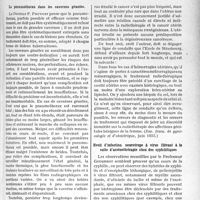 2846 - Page 2471 - Partie Scientifique. L'actualité scientifique. La Presse. Le pneumothorax dans les cavernes géantes [(La Médecine, mai 1935)] / Cancer de l’utérus après irradiations pour métrorragies [(Rev. Français. de gynécologie et d’obstétrique, juin 1935)] / Eveil d’infection neurotrope à virus filtrant à la suite d’arsénothérapie chez des syphilitiques [(Journal des Praticiens, 1er juin 1935)]