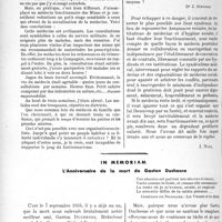 2893 - Page 2514 - Propos du jour. A propos de la fonctionnarisation et du salariat des médecins. Une lettre d’un jeune confrère [J. Noir] / In memoriam. L’Anniversaire de la mort de Gaston Duchesne [J. Noir]