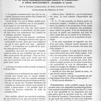 2980 - Page 2577 - Partie Scientifique. Travaux originaux. Introduction a la vie de médecin de campagne. Vingtième lettre. 1° Le vaccin antistaphylococcique guérit-il le Psoriasis ? 2° Zona douloureux : morphine et vaccin, par le Docteur Camescasse