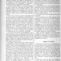 2987 - Page 2584 - Partie Scientifique. L'actualité scientifique. La presse. Pour le diagnostic accéléré du cancer du col utérin [(Le Progrès Médical, 15 juin 1935)] / La réaction de Faust Zambrini [(Monaco-Méditerranée Médical, juin 1935)] / Danger du curettage [(Journal de Méd. et de Chir. prat, 10 juillet 1935)]