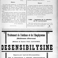 3014 - Page XLV-2611 - Correspondance. Divers. La réduction de 10 % sur le loyer s’applique de plein droit / Application de la réduction de 10 % sur les loyers