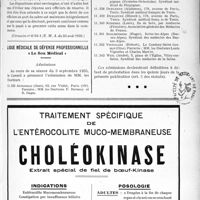 3030 - Page XIII-2623 - A travers l’officiel. Armement des officiers de réserve / Ligue médicale de défense professionnelle "Le Sou Médical"