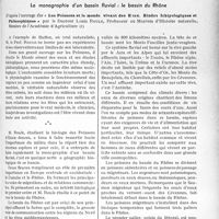 3062 - Page 2655 - Partie professionnelle. Variétés. La monographie d'un bassin fluvial: le bassin du Rhône [J. Noir]