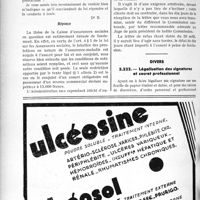 3073 - Page 2666-LII - Correspondance. Assurances sociales. Droit du conjoint d’un assuré social aux prestations de l’assurance maladie / Divers. Légalisation des signatures et secret professionnel