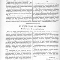 3103 - Page 2692 - Partie scientifique. Travaux originaux. Dermatoses réactions de défense dans les intoxications, par le Professeur H. Gougerot. Contribution à la définition de l’eczéma / La cystostomie sus-pubienne. Premier temps de la prostatectomie [Dr Micaud]