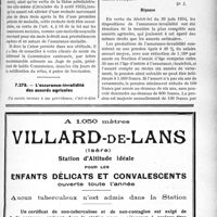 3146 - Page LXI-2735 - Correspondance. Assurances sociales. Droit aux prestations de l'assurance — maladie ; rechute / L'assurance — invalidité des assurés agricoles