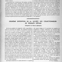 3203 - Page 2786 - Partie professionnelle. L’exposition des portraits et figures de femmes au musée de l’orangerie des tuileries. Faut-il soigner les apoplectiques ? / Deuxième exposition de la société des collectionneurs de soldats d’Etain