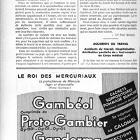 3215 - Page 2798-LX - Correspondance. Divers. Les médecins de l’armée de terre ou de mer peuvent-ils être désignés comme médecins experts / Accidents du travail. Accidents du travail. Hôspitalisation. Attribution partielle du « tout compris» au corps médical