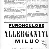 3219 - Page 2802-LIV - Correspondance. Application du tarif des accidents du travail. Fracture du péroné maintenue par un appareil plâtré / Luxation sous-astragalienne
