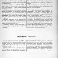 3244 - Page 2821 - Partie scientifique. Travaux originaux. Clinique médicale. Les polyglobulies et leur traitement, (Résumé de la leçon du Professeur A. Clerc) / Opothérapie thymique