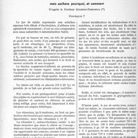 3245 - Page 2822 - Partie scientifique. Travaux originaux. La diététique au goût du jour. Mangeons du raisin ; c’est la saison... mais sachons pourquoi, et comment, d’après le Docteur Gilbert-Dreyfus