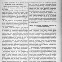 3252 - Page 2829 - Partie scientifique. L'actualité scientifique. La presse. Les variations spontanées de la glycémie chez le diabétique durant le nycthémère [(Paris Médical, 6 juillet 1935)] / Danger des réactions histologiques suscitées par le carbone intraveineux [(Gaz. hebd. des Sc. méd. de Bordeaux, 14 juillet 1935)]