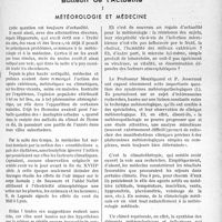 3262 - Page 2839 - Partie professionnelle. Bulletin de l’Actualité. Météorologie et médecine