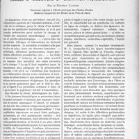 3318 - Page 2889 - Partie scientifique. Travaux originaux. Clinique et laboratoire en orientation professionnelle, par le Docteur Laufer