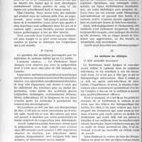 3325 - Page 2896 - Partie scientifique. Travaux originaux. L'utilisation du carbone activé intraveineux en thérapeutique journalière, par Bernard Ménétrel. Considérations générales. Innocuité clinique / Chocs / Le carbone en clinique. Son intérêt pratique