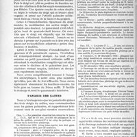 3385 - Page 2952 - Partie scientifique. Travaux originaux. Du traitement des panaris, par le Docteur J. -P. Grinda. Panaris sous-cutanés. L’intervention / Les pansements / Panaris des gaines
