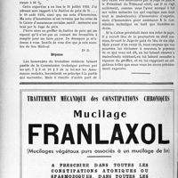 3433 - Page 2996-LXII - Correspondance. Assurances sociales. Honoraires du troisième médecin membre de la commission technique