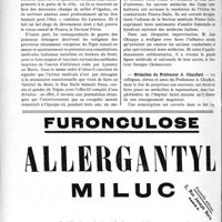 3447 - Page 3006-VIII - Dernières nouvelles. Éthiopie / Association amicale des anciens médecins des corps combattants / Médaillon du Professeur A. Chauffard