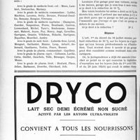 3451 - Page 3010-XII - A travers l’officiel. Service de santé militaire / Correspondance. Questions diverses. La réduction de 10% ne s’applique pas à tous les loyers de garages