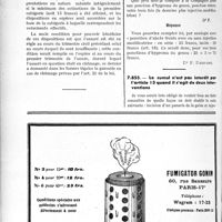 3503 - Page 3062-LX - Correspondance. Assurances sociales. Droit de la femme d’un chômeur aux prestations de l’assurance-maternité / Application du tarif des accidents du travail. Ponctions d’hygroma d'urgence / Le cumul n’est pas interdit par l’article 13 quand il s’agit de deux interventions