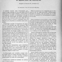 3534 - Page 3089 - Partie scientifique. Travaux originaux. Ce que pratiquement le médecin doit savoir. du mélaena grave des nouveau-nés, d'après le Docteur R. Aumond. Le mélaena vrai et le faux mélaena