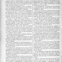 3553 - Page 3108 - Partie professionnelle. Accidents du travail. Refus par un chirurgien d’opérer un blessé hospitalisé riche