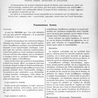 3556 - Page 3111 - Partie professionnelle. Accidents du travail. Les cardiopathies traumatiques. Traumatismes fermés et blessures pénétrantes. Signes immédiats ou retardés. Lésions créées, réveillées ou aggravées. Traumatismes fermés