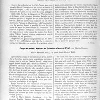 3565 - Page 3120 - Partie professionnelle. Revue bibliographique. La Cité Perdue, par Henri Pourrat, Eidtions Spes, Paris, 1935 [J. Noir] / Coups de soleil. Artistes et Ecrivains d’aujourd’hui, par Charles Barzel, Albert Massein, édit, 1935.
