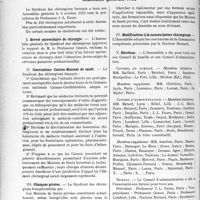 3567 - Page 3122 - Partie professionnelle. Nos réunions médicales. Syndicat national des chirurgiens Français. Assemblée générale 1935
