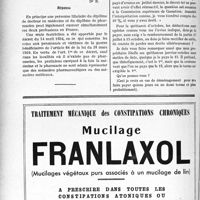 3577 - Page 3132-LXII - Correspondance. Questions diverses. Exercice simultané de la médecine et de la pharmacie / Application do la réduction de 10% sur les loyers