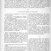 3691 - Page 3218 - Partie scientifique. Travaux originaux. La clinique au goût du jour. Certains corps étrangers broncho-pulmonaires sous le masque de la tuberculose, d’après le Professeur G. Portmann et le Docteur H. Retrouvey. Une erreur de diagnostic, lourde de conséquences pronostiques et thérapeutiques / Pour éviter l'erreur de diagnostic [G. Fischer]