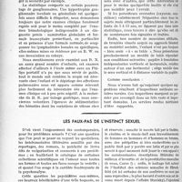 3709 - Page 3236 - Partie professionnelle. Bulletin de l’Actualité. Sur quelques considérations résultant d’une statistique / Les faux-pas de l’instinct sexuel