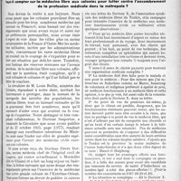 3750 - Page 3273 - Propos du jour. Faut-il compter sur la médecine libre aux colonies pour lutter contre l’encombrement de la profession médicale dans la métropole ? [J. Noir]