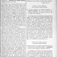 3770 - Page 3293 - Partie scientifique. L'Actualité Scientifiques. Les Livres. Conférences de clinique médicale pratique, par Louis Ramond, Vigot, éditeur, 1935 / Appareil circulatoire, par Ch. Laubry, Masson et cie, éditeurs / La démence, par Dr Raymond Mallet, Collection Armand Colin