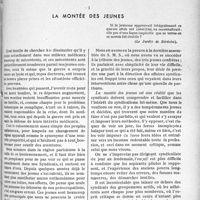 3772 - Page 3295 - Partie professionnelle. Bulletin de l’Actualité. La montée des jeunes