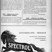 3798 - Page LIX-3321 - Correspondance. Questions diverses. Prescription des honoraires médicaux / Médecins du service de surveillance sanitaire / Affiliation aux Caisses de compensation des allocations familiales
