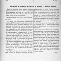 3823 - Page 3342 - Propos du jour. L’Éducation physique dans un des principaux lycées de Paris / La Faculté de Médecine de Paris à la Charité- Un Bruit singulier [J. Noir]