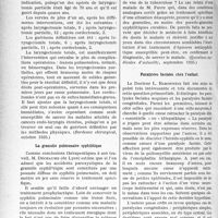 3837 - Page 3356 - Partie scientifique. L’Actualité scientifique. La Presse. A propos du traitement chirurgical du cancer du larynx et de ses résultats [(Bordeaux chirurgical, octobre 1935)] / La granulie pulmonaire syphilitique [(Questions médicales d’actualité, septembre 1935)] / Paralysies faciales chez l’enfant [(Paris Médical, 5 octobre 1935)]