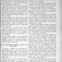 3848 - Page 3367 - Partie professionnelle. Chronique juridique du sou médical. Accidents du travail — Réflexions sur la dernière réunion de la Commission d'arbitrage