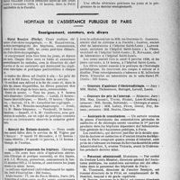 3864 - Page 3383 - Partie professionnelle. Faculté de médecine de Paris. Enseignement et actes de la Faculté / Hôpitaux de l’assistance publique de Paris. Enseignement, concours, avis divers