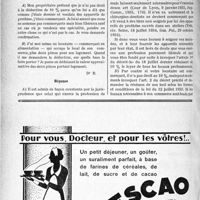 3875 - Page 3394-LXIV - Correspondance. Assurances sociales. Assujettissement d’une femme de ménage et d’un domestique de plus de 60 ans / Questions diverses. Application de la réduction de 10% sur les loyers