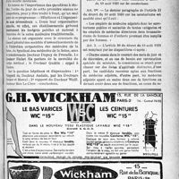 3890 - Page XI-3405 - Dernières Nouvelles. Une réunion de Défense professionnelle / A Travers l’officiel. Sanatoriums