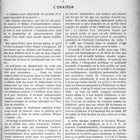 3916 - Page 3431 - Partie professionnelle. Bulletin de l’Actualité. L’orateur